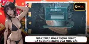 Giấy Phép Hoạt Động 8KBET