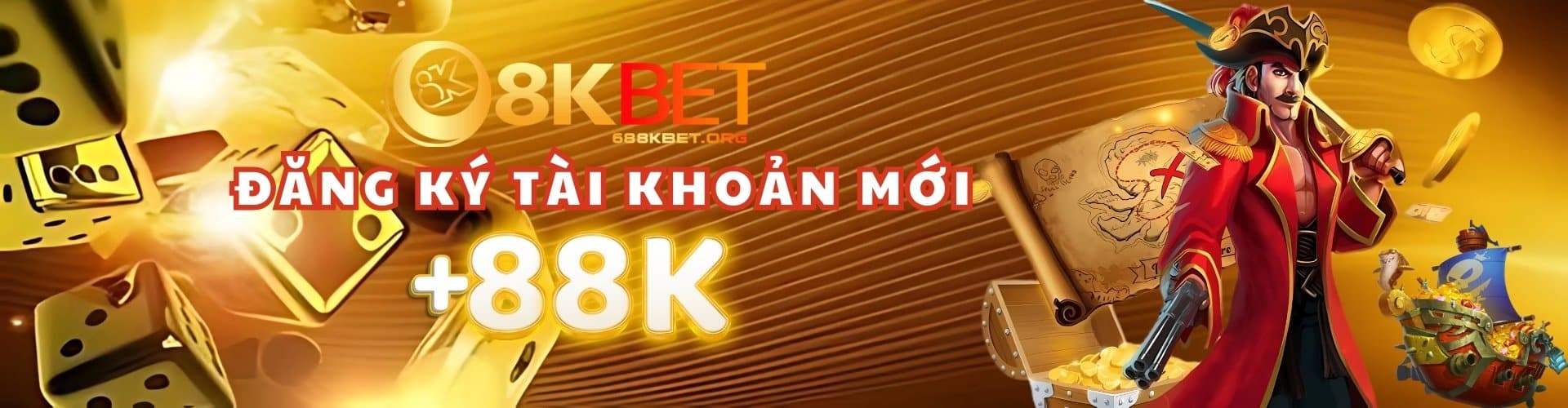 nhà cái 8kbet đăng ký thành viên nhận 88k